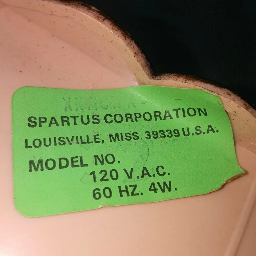 Vintage SPARTUS Electric Kitchen Wall Clock 9